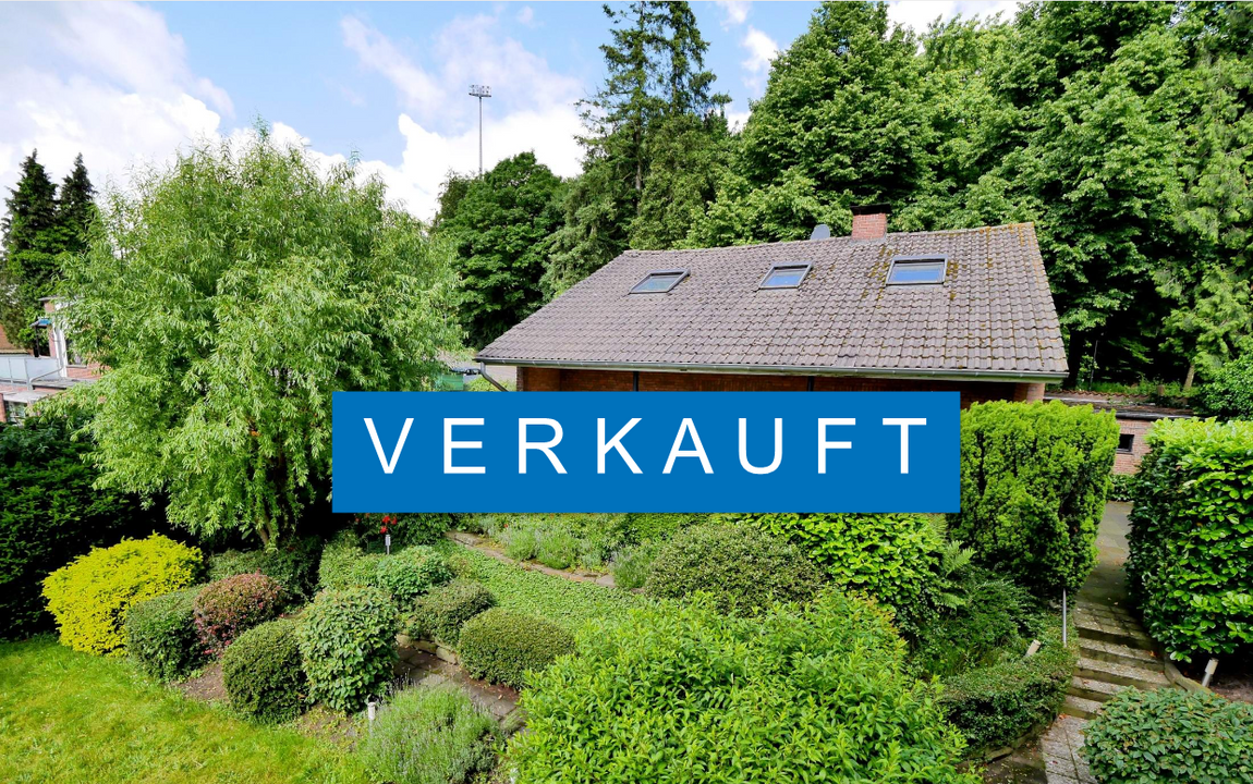 – V E R K A U F T – Freistehendes Wohnhaus mit Garage, Keller und schönem Grundstück in der Klever Oberstadt